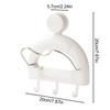 Pot Lid Holder Wall Mount Suction Cup Cutting Board Organizer Kitchen Pot Lid Rack For Home Cooks Apartment Homemakers Cooking