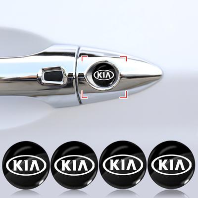 Auto Türschloss Schlüsselloch Aufkleber Auto Schlüssel Aufkleber Emblem Für Rio Ceed Sportage Sorento k2 k3 k4 k5 k6 Soul Opeima
