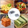 Hand Press Vegetable Chopper Labor-saving Carrot Cutter Portable Onion Chopper Kitchen Household Veggie Slicer For Easy Meal