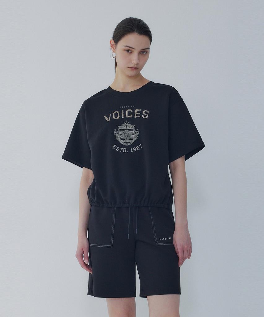 Bobeu Embroidered Two-Way T-Shirt_Black 7156240008