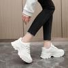 Neue Frühjahrs- und Sommerschuh-Dad-Schuhe, lässige Mesh-Schuhe, atmungsaktiv, erhöhte Plateau-Sportschuhe, Trend