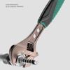 Adjustable Wrenches Movable Spanners Heavy Duty Adjustable Wrenches for Industrial Plumbing Manual Repair Tool