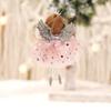 Angel Bag Pendant Decorative Fashion Fabric Christmas Room Decor Doll Ornament for Festival