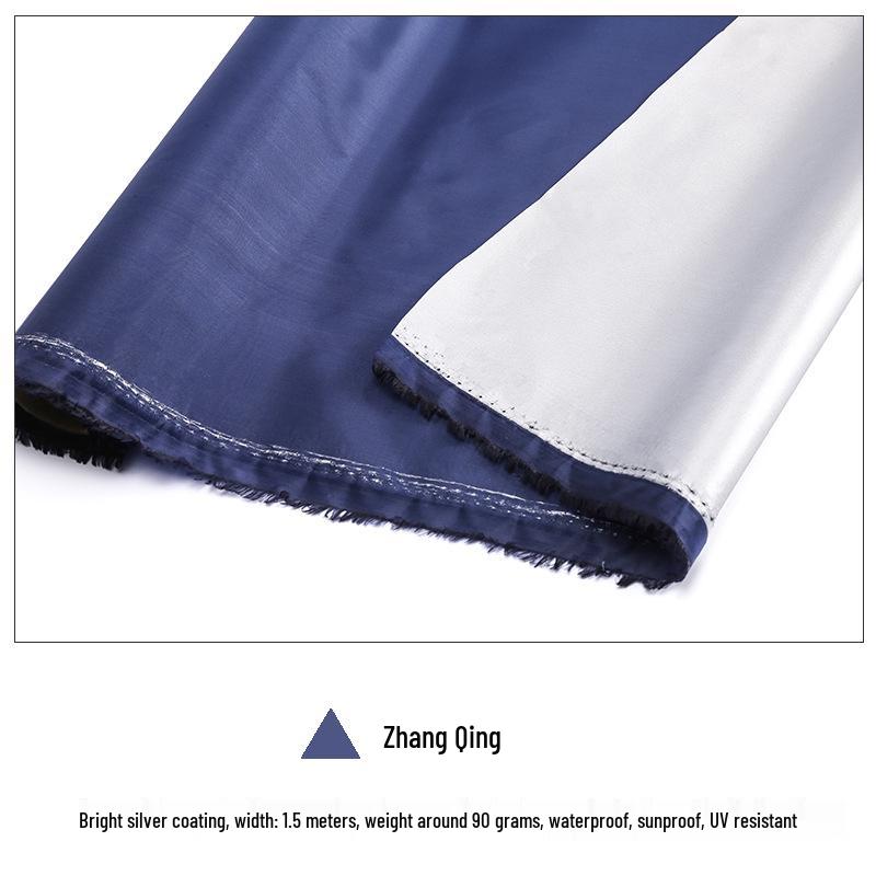 Silver-Coated Waterproof Polyester Car Cover: Dustproof, Sunshade & Rainproof Fabric