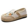 Spring Women's Ethnic Style Slip-on Espadrilles – Comfortable Old Beijing Cloth Shoes