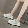 Platform White Shoes Women's 2025 Spring New Internet Celebrity Ankara Red Casual Fashion Sports Board Shoes Student Women's Shoes