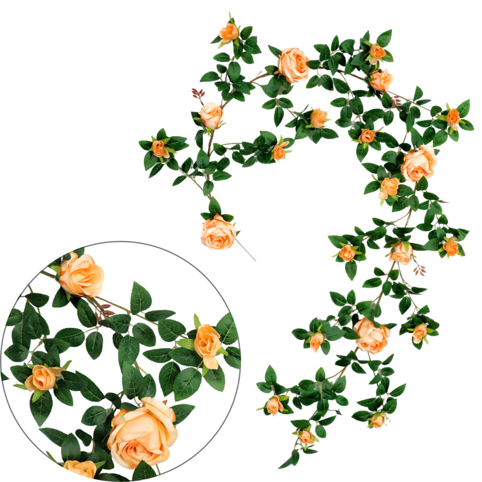 

1,8 м Искусственная цветочная лоза, Искусственная цветочная лоза, Пластиковый цветок, Маскировка трубы, Украшение балкона One Size