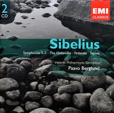 CD JEAN SIBELIUS, HELSINKI PHILHARMONI - Symphonies 5–7 • The Oceanides • Fi CZS4769512 EMI Classics 2005 Japan Classical Used