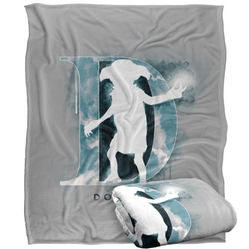 Harry Potter Ink Splatter Dobby Blanket