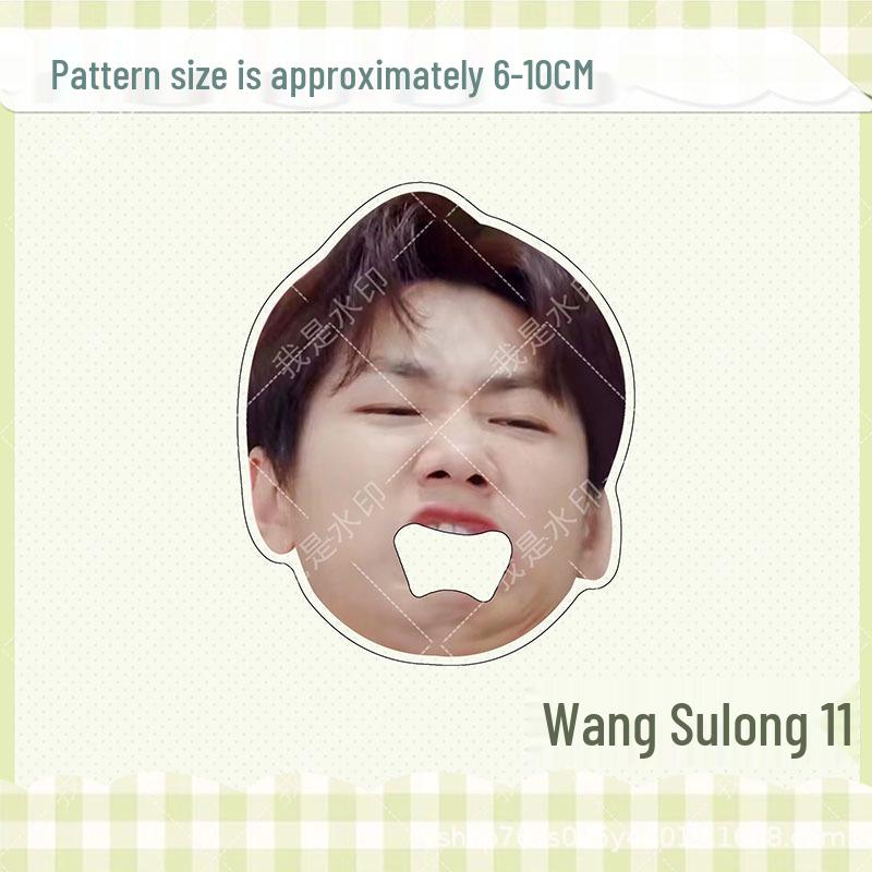 Wang Sulong Akryl Konsertstil Rolig Stor Mun Magnetisk Flasköppnare Magnet