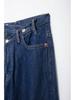 Women's European & American Style Double-Breasted Wide-Leg Jeans with Waistband - Personalized Fashion, High-Waisted, Slimming Fit.