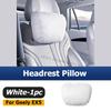 For Geely Galaxy E5 Geely EX5 2025 2026 Car Headrest Neck Pillow Suede Lumbar Foam Cushion Pillows Waist Backrest Accessories