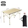 ZISIZ Foldable Camping Roll-up Table