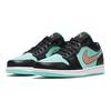 Air Jordan 1 Low SE GS Tropical Twist Sneakers da Bambino Teal Nero CV9844-301