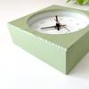 KATOMOKU Uhr für doppelten Gebrauch 8 km-135LGRC Hellgrün Funkgesteuerte Uhr mit durchgehender Sekunde