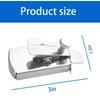 Sewing Machine Presser Foot for Brother/Singer/Janome | Magnetic Seam Guide Sewing Machine Gauge Hemmer Guide Edge Locator