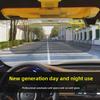 Car Sun Visor HD Anti Sunlight Dazzling Goggle Day Night Vision Driving Mirror UV Fold Flip Down Clear View Interior Mirrors
