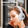 Wireless Headphones Foldable Bluetooth Sports Earphones Hifi Stereo Noise Reduction Headphones with Mic Over Ear Gamer Headsets