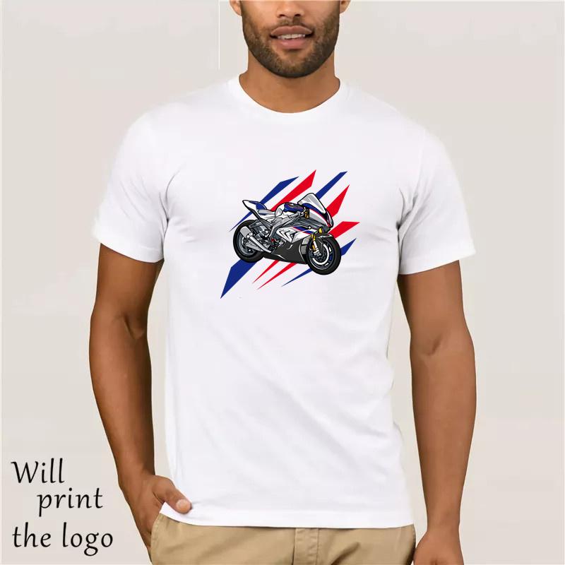 New Summer Mens Casual Print Tshirt S1000rr Motorcycle Motorbike Tshirt