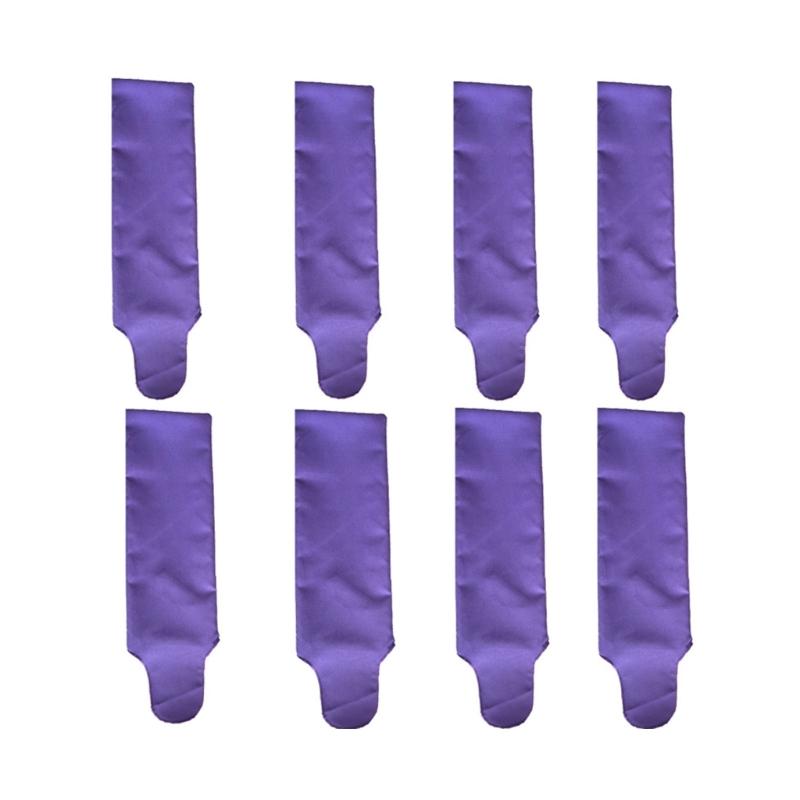Packung mit 8 hochelastischen Polyester-Pferdehaarschützern zum Schutz vor Reibung und Beschädigung