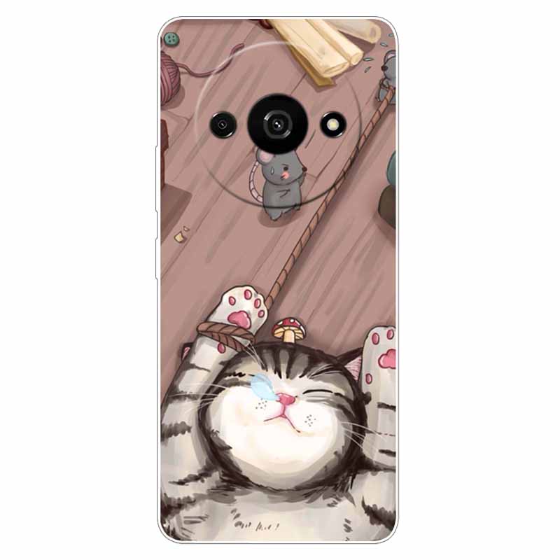 Voor Xiaomi Poco C61 Hoesje Zacht Cool Ruimte TPU Siliconen Beschermende Achterkanten voor Xiaomi Poco C61 PocoC61 Hoesjes C 61 Landschap