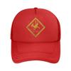 Chocobo Warning Sign Art Graphic Mesh Baseball Cap Casual Hat Outdoor  For Womens Unisex FeUnisex