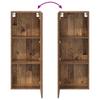 TV Wall Cabinet 40.5 X 30 X 102 Cm Reclaimed Wood Engineered Wood