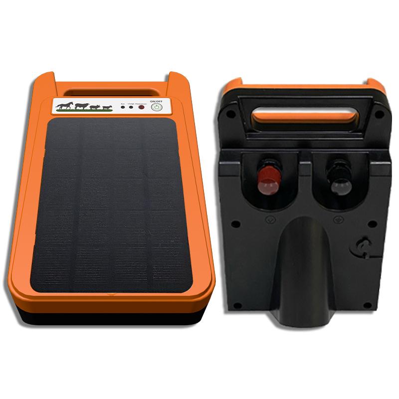 Solar-Powered Electronic Livestock Fence Kit for Pigs, Cattle, Sheep - Complete Set for Farm Use