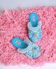 Rainbow Shoes Winter-Style Toddler Princess Slippers - Girls' Cotton Wool Non-Slip Warm Home Booties
