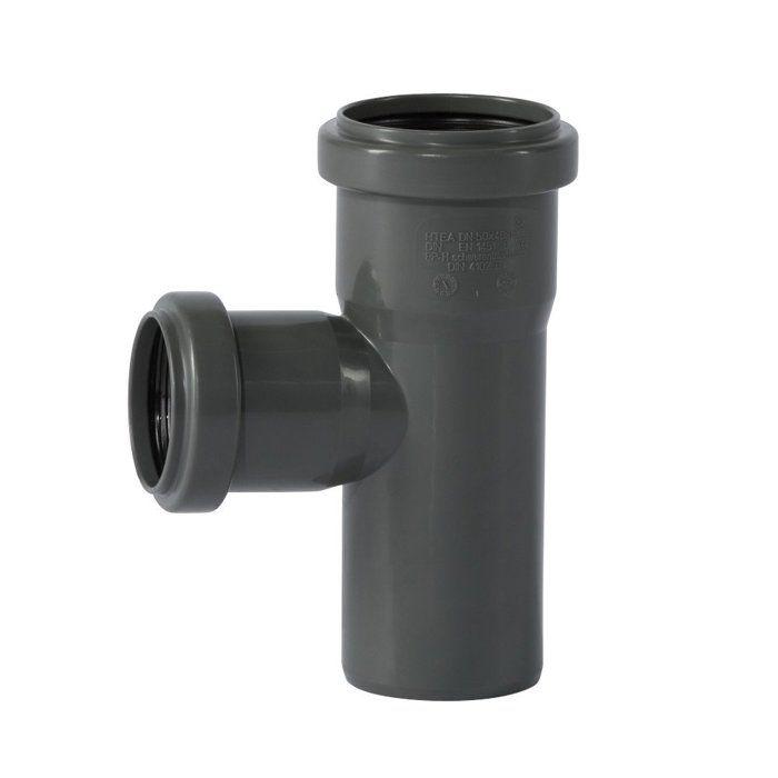 Culotte PVC DN50/40 87 Degrés, Tuyau d'Évacuation, Assainissement