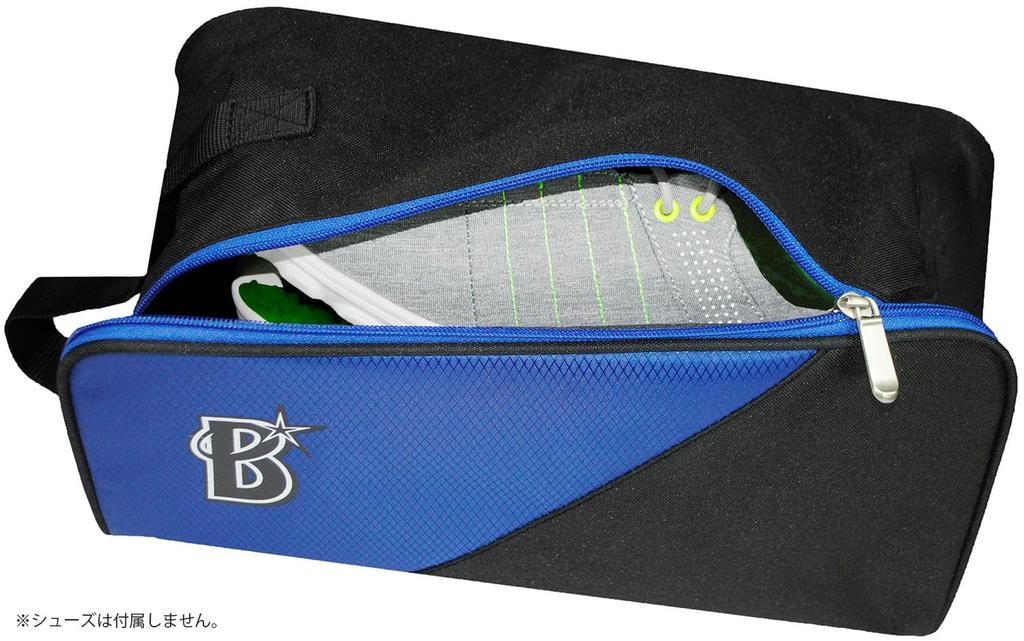 [LEZAX] Schuhtasche YBSC-4406 Schwarz x Blau