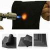 Black Carbon Fiber Felt Fireproof Flame-retardant Welding Protective Blanket Felt High-temperature Resistant Torch Shield Mat