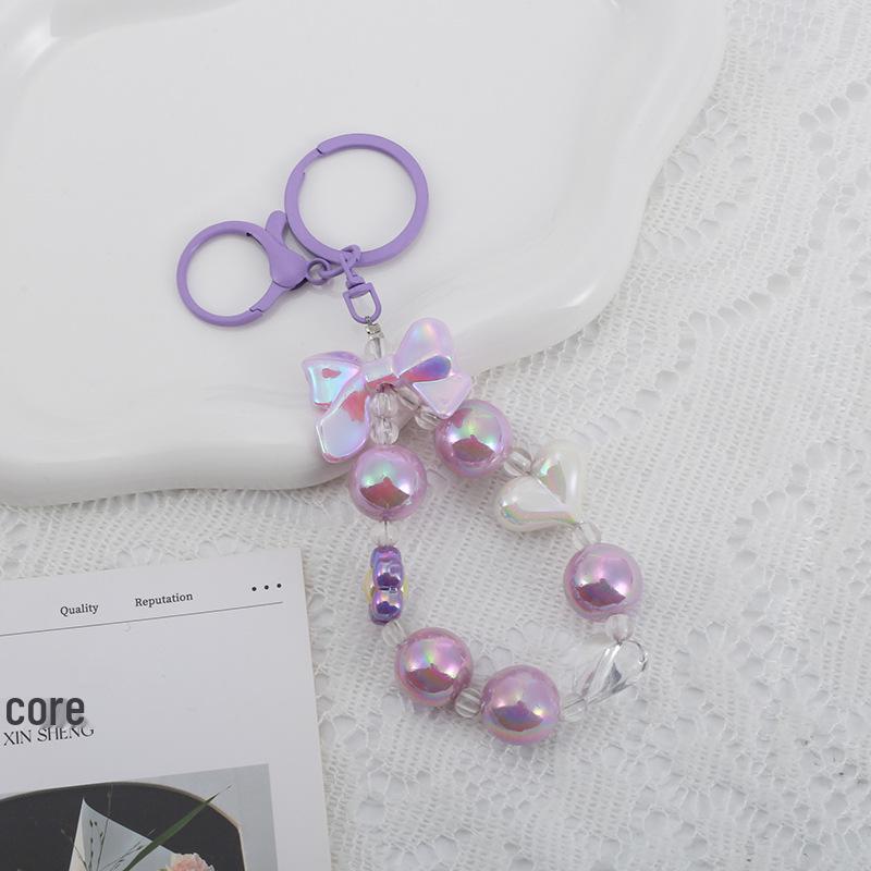 Buntes Blume Perlen Handy und Tasche Schlüsselanhänger Lanyard