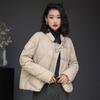 Literary and Retro Short Down Jacket Women's New Winter Small Fashion Foreign Style Stand-up Collar Chinese Style Jacket