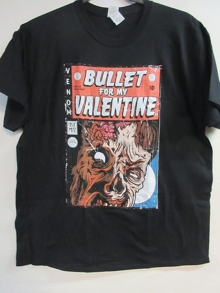 

BULLET FOR MY VALENTINE OFFICAL MERCH COMIC BAND CONCERT MUSIC SHIRT EXTRA LARGE Unisex T-Shirt XXXXL