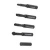 4 In 1 Telescopic Makeup Brushes Set Portable Retractable Lip Eyebrow Eyeshadow Cosmetic Brushes