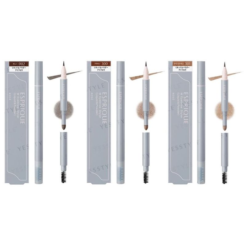 Kose - Esprique W Eyebrow Styler Liquid & Powder