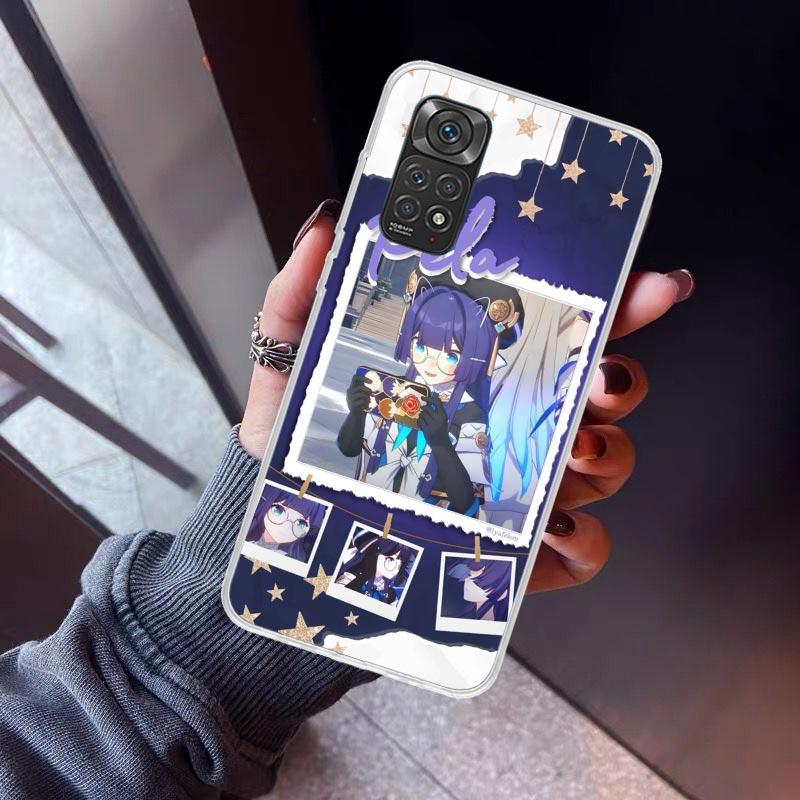 

Honkai Star Rail Pelageya Phone Case For Xiaomi Redmi Note 10 11 12 13 14 15 Pro Plus 11S 12S 14S 11T 11E 10S Soft TPU Back Cove Redmi Note 14 4G