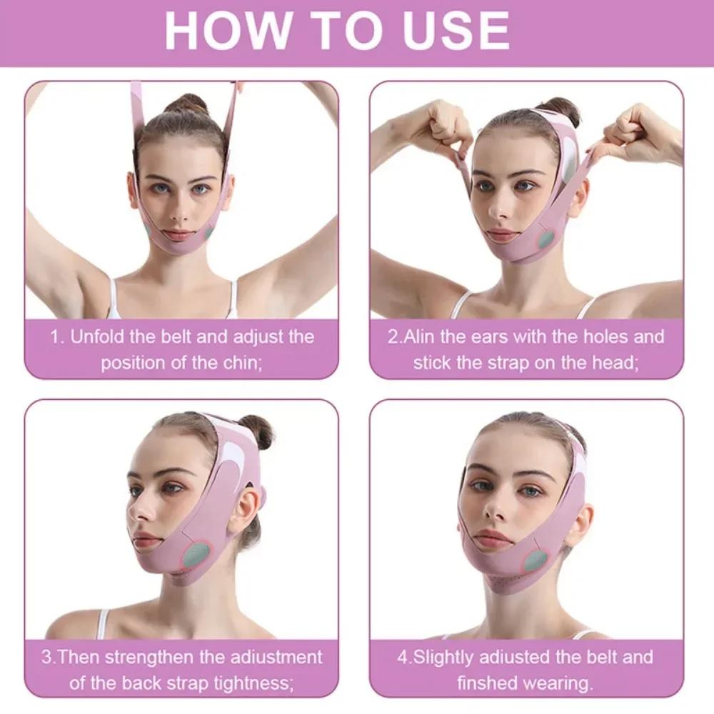 Breathable Face Slimming Bandage V Line Face Shaper Chin Cheek Lift Up Belt Anti Wrinkle Facial Massager Beauty Skin Care Tools