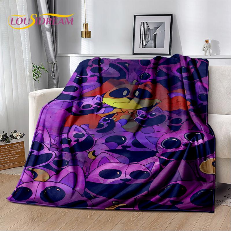 Cute S-Smiling C-Critters Catnap Craftycorn Cartoon Soft Blankets,Throw Blanket Comfortable Blanket for Beds Sofa Home Kids Gift