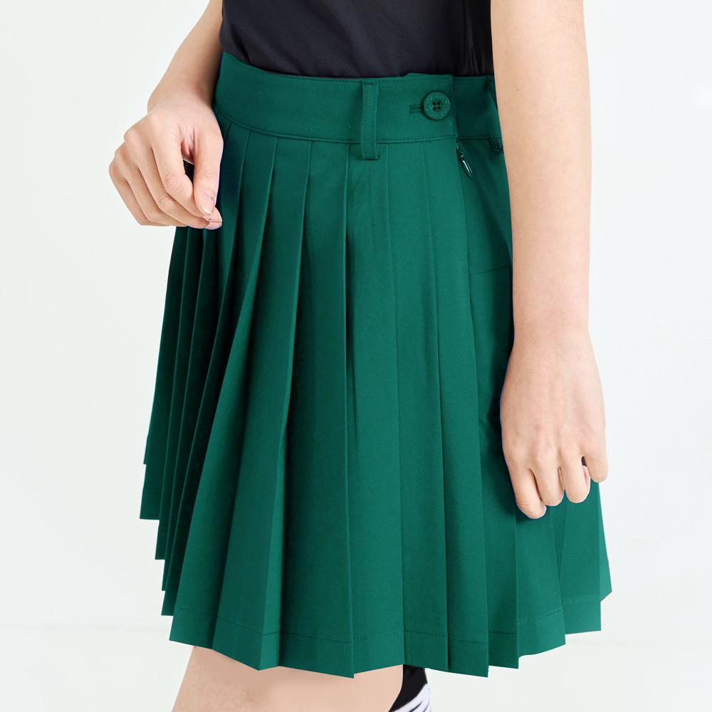 PGR Culotte Pleated Skirt Green Gs-164
