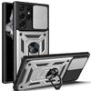 Samsung For Galaxy S24 Anti Fall Magnetic Phone Case With Bracket Protect Lens