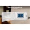 Thermostat Lock Box with Key Clear Thermostat Guard Thermostat Cover Heat and Air Condition Control Panel Cover for Office Home
