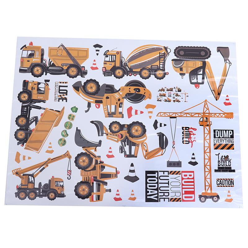 Autocolant Diy Perete Transport Masini Camion Sapator Camere Copii Decor Camera Baieti Arta Perete