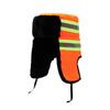Winter Lei Feng hat men's fleece thickened sanitation worker cotton hat autumn and winter cold warm landscaping reflective work hat