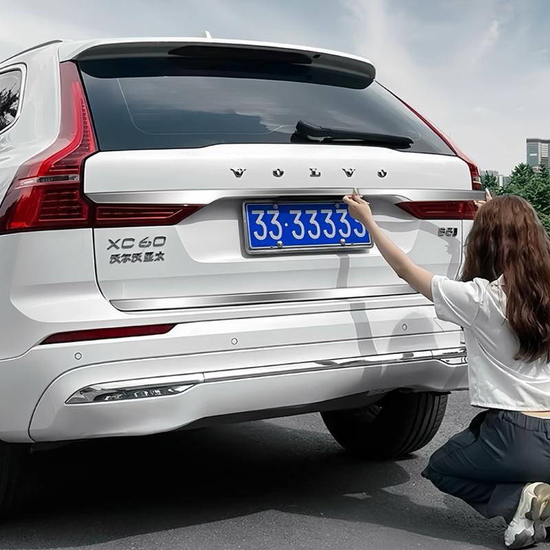 Volvo 3D Emblem Sticker Car Trunk Letter decorative Decal For Volvo XC60 XC40 V60 V40 XC90 XC70 V50 S60 V70 S90 T6 V90 EX30 EM90