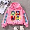 Paw Patrols Sweatshirt Chase Skye Anime Cartoon Print Cotton Fashion Casual Sports Thin Tops Spring Autumn Kids Clothes Gifts