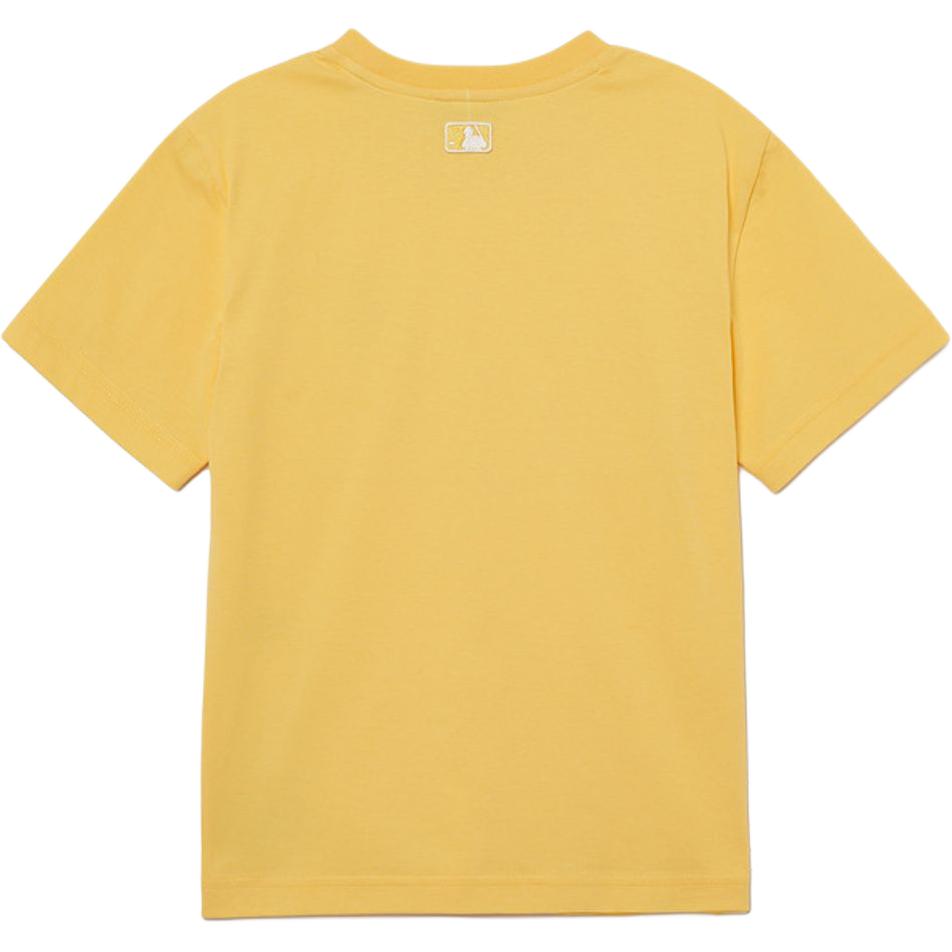 New MLB New York Yankees T Shirt Yellow Teenagers 7ATSH0133-50MSL