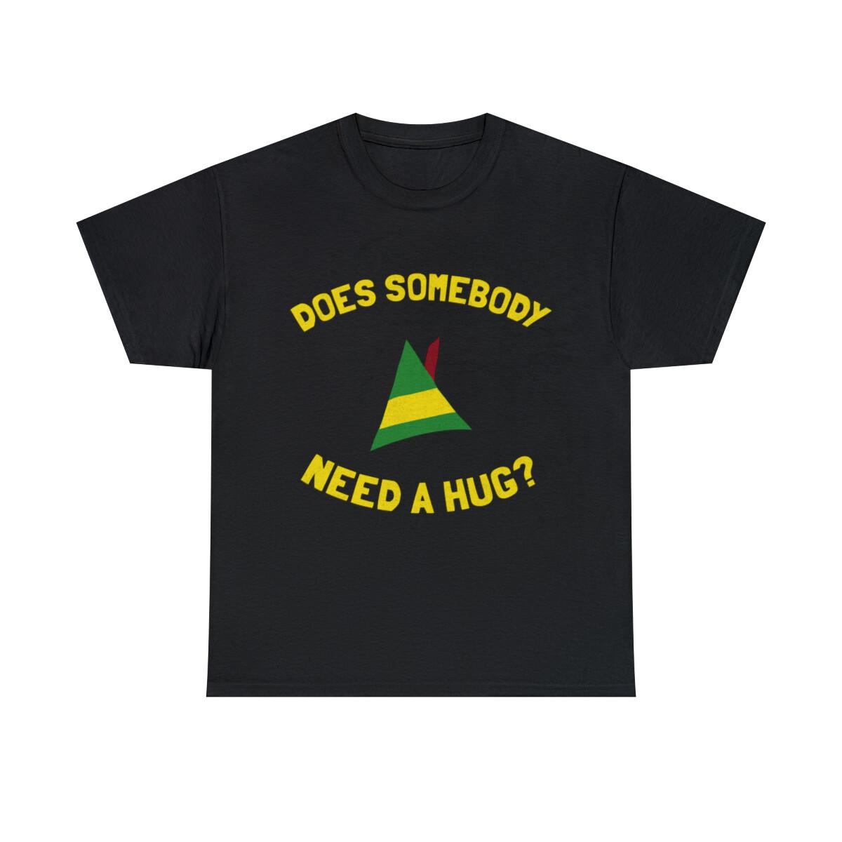 Somebody Need A Hug Retro Graphic Tee Shirt, S-5XL M