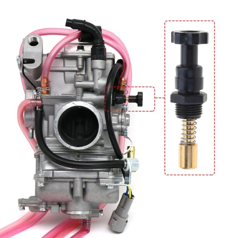 Durable Motorcycle Choke Lever Plunger Carburetor Throttle Valve Assembly Control Switch For FCR33 35 37 39 Fuel-Mixture
